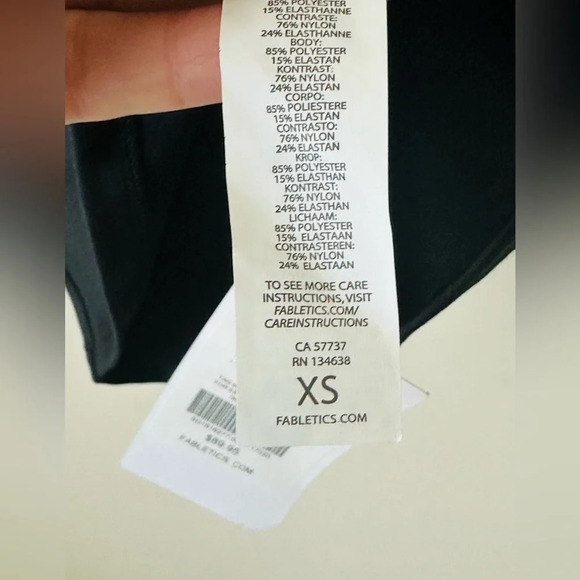 Fabletics Tropez Black Compression Mini Dress - Size XS - NWT - Picture 11 of 14